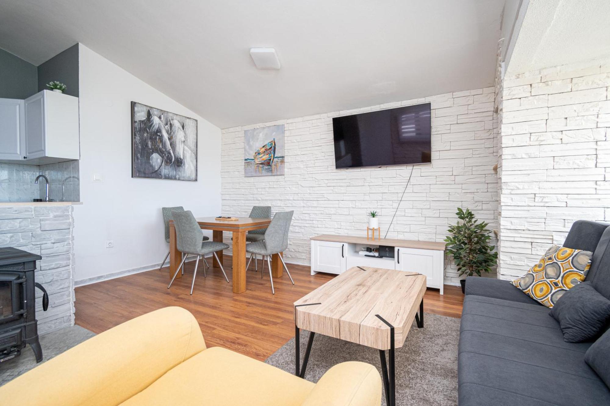 Apartment Dalmatino Posedarje Dış mekan fotoğraf