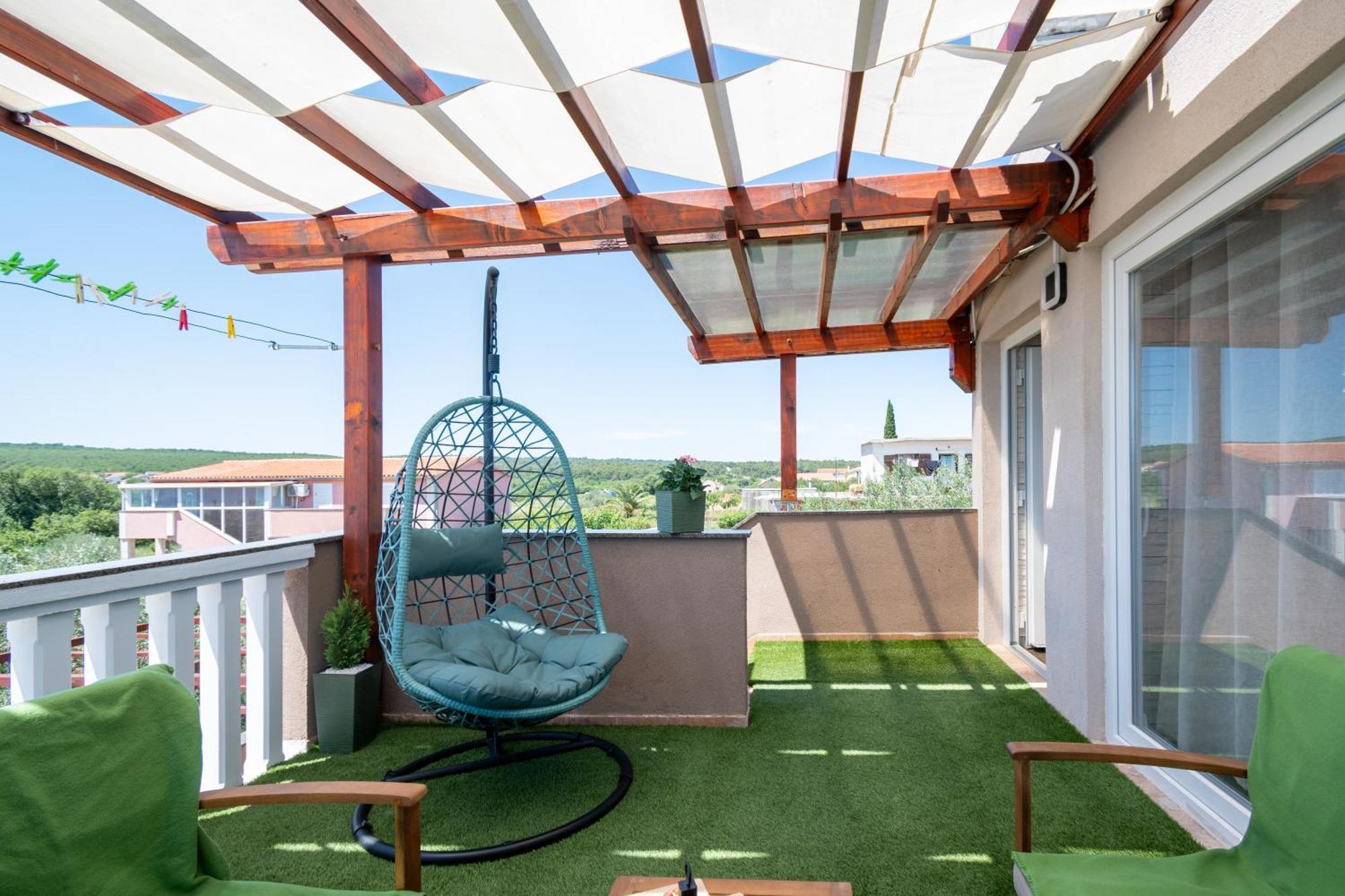 Apartment Dalmatino Posedarje Dış mekan fotoğraf